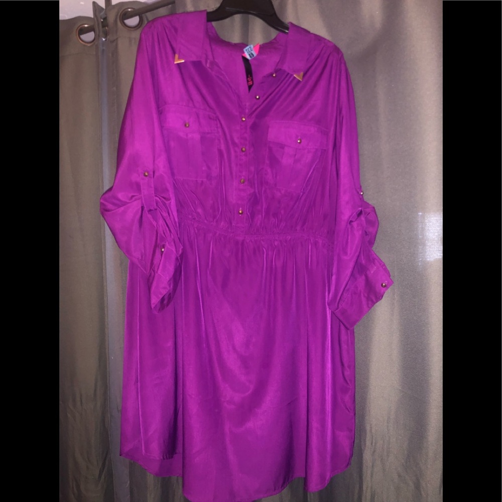 Target Exhilaration Shirt Dress